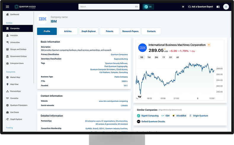 Quantum Insider Platform Preview